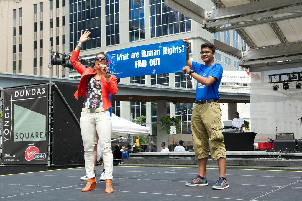 Thousands Learn their Rights at Toronto Youth Day 2014